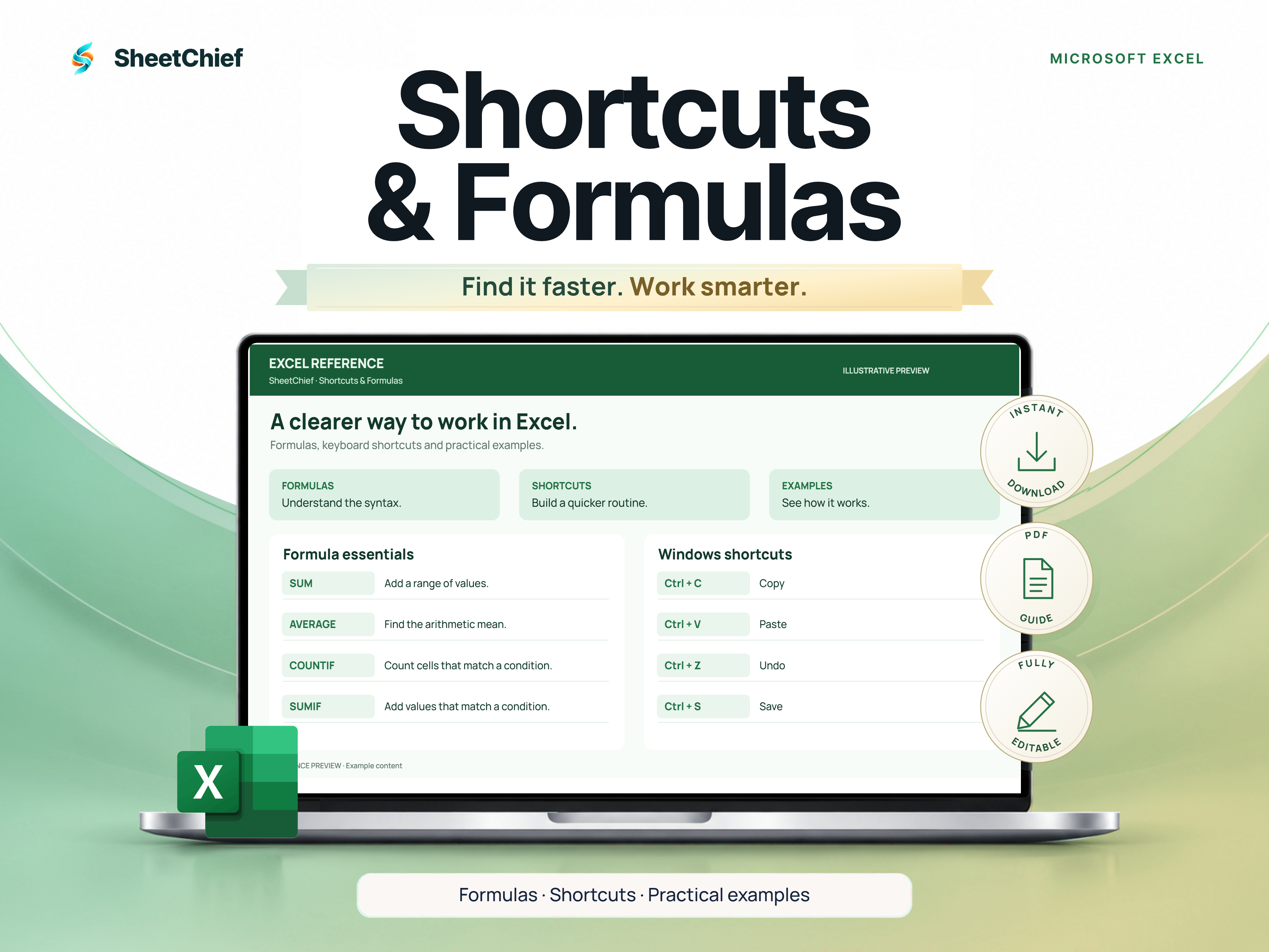 Microsoft Excel listing kapağı
